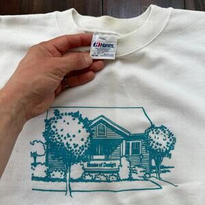 House of Design Vintage Sweatshirt Crewneck Eames MCM Salem Oregon Frank Wright